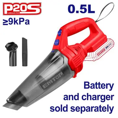Cordless Vacuum Cleaner ELVC201261 | EMTOP