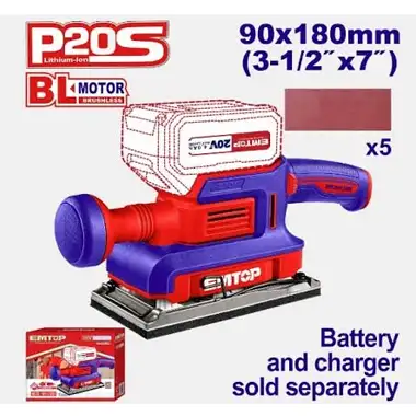 EMTOP ELSG20042 Cordless Spray Gun