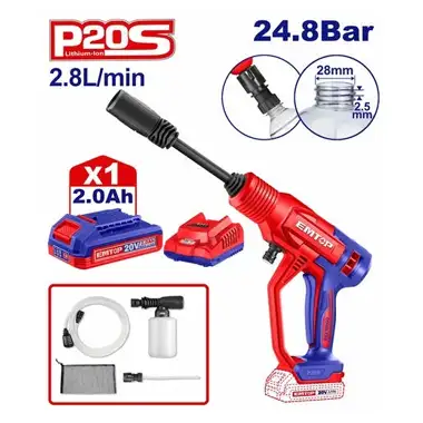 EMTOP ELWLI20887 Cordless Work Lamp