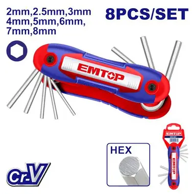 Hex Key | EMTOP EHKY4081