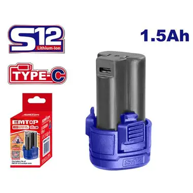 Lithium-Ion Battery Pack | EMTOP EBPK12153